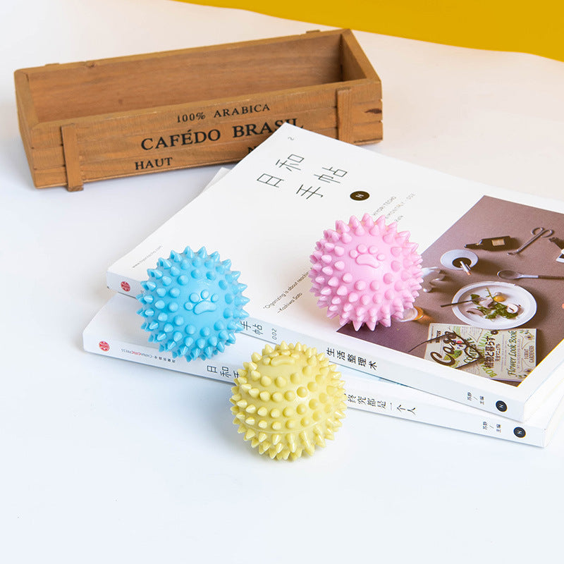 KFX-5057853 Multicolor TPR Knot Toy for Dogs and Cats - Durable Dental Chew Toy