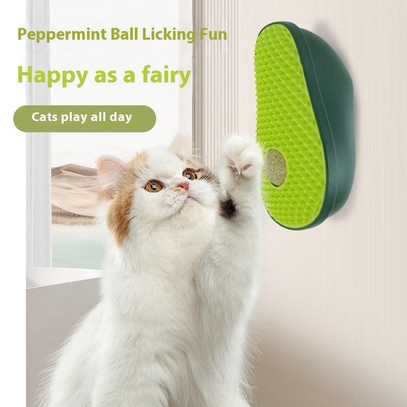 KFX-5058621 Avocado Cat Self-Service Scratching Post Toy for Itch Relief