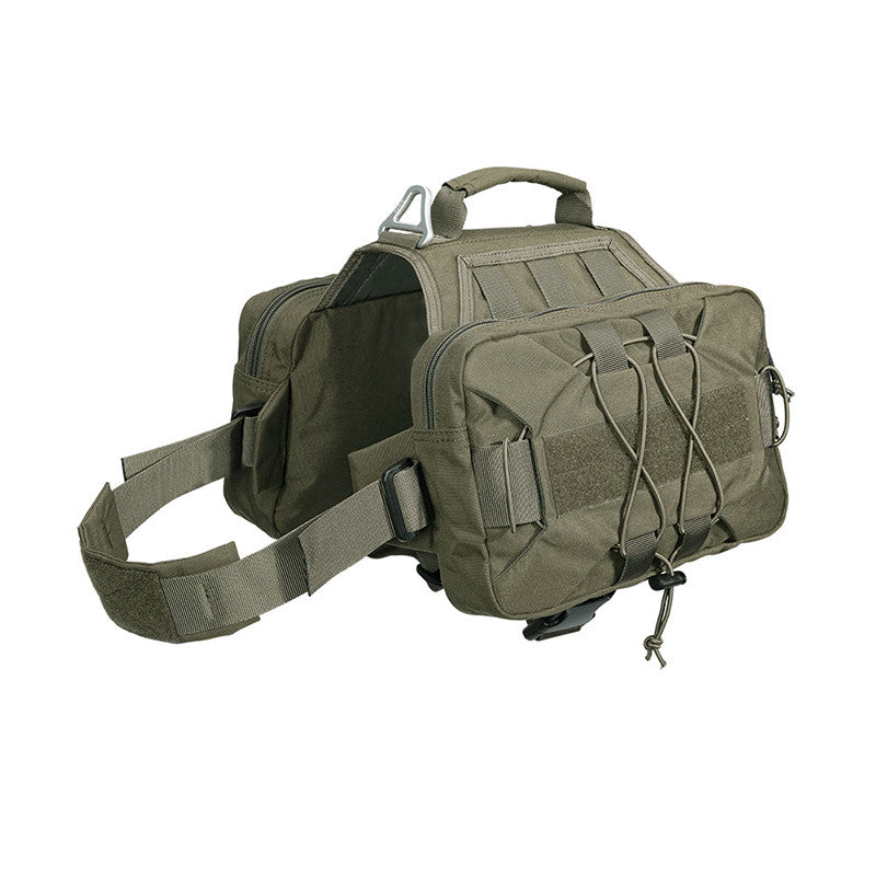 KFX-5062077 Tactical Dog Backpack – Durable 1000D Nylon with Adjustable Chest Strap – Available in Multiple Colors