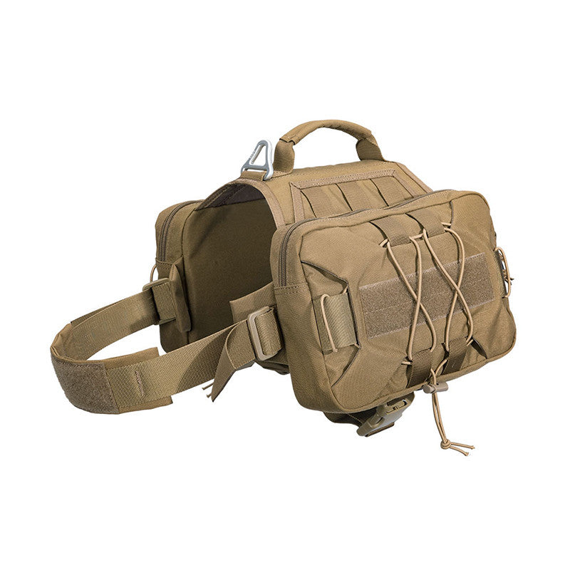 KFX-5062077 Tactical Dog Backpack – Durable 1000D Nylon with Adjustable Chest Strap – Available in Multiple Colors
