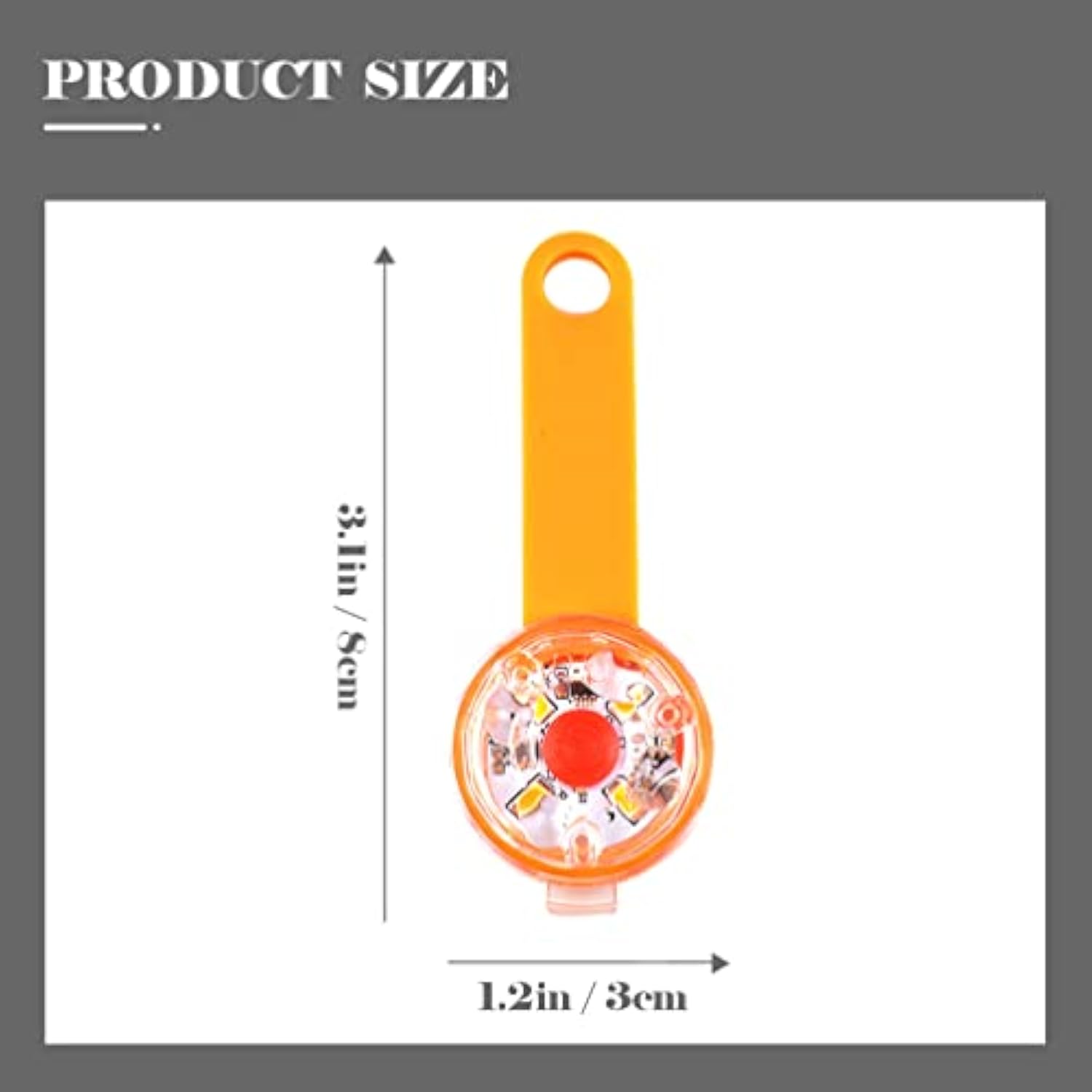 KFX-5064253 Luminous LED Pet Pendant Light for Safety and Visibility during Night Walks
