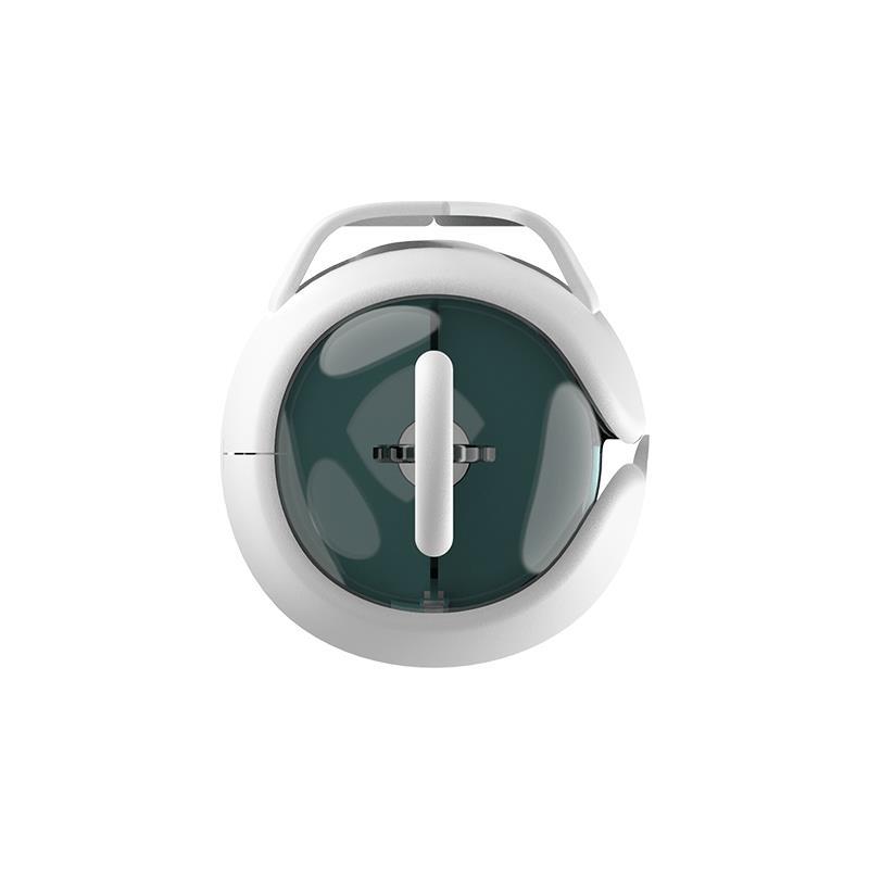 KFX-5065021 Continuous Roll Toilet Bag Dispenser with Toilet Picker, Durable PP+ABS Material, White Color
