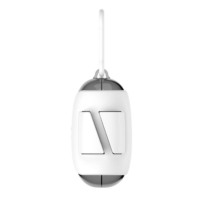 KFX-5065021 Continuous Roll Toilet Bag Dispenser with Toilet Picker, Durable PP+ABS Material, White Color
