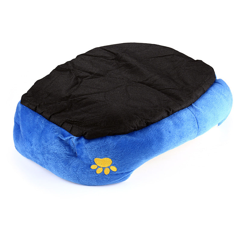 KFX-5066813 Cozy Fleece Pet Bed for Small Dogs and Cats - Soft and Comfortable 50x40cm