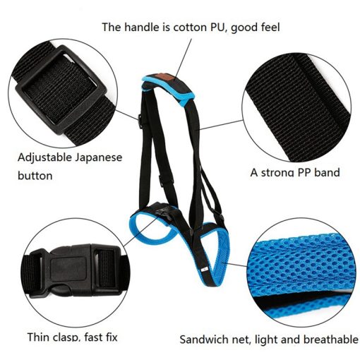 KFX-5067837 Adjustable Dog Hind Leg Support Harness for Easy Walking and Mobility