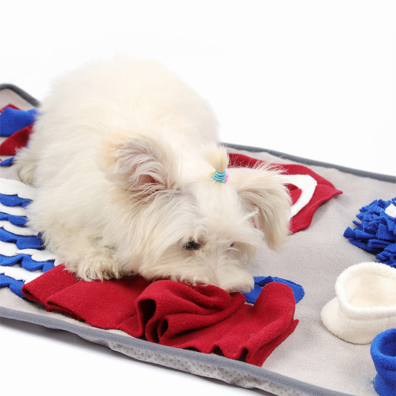 KFX-5069373 Bite Resistant Sniffing Pad for Dogs - Available in Light Blue, Pink, and Dark Blue