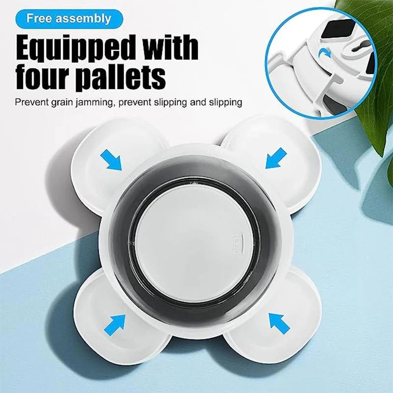 KFX-5072317 Automatic Pet Feeder Dispenser for Dogs - Upgrade Options Available