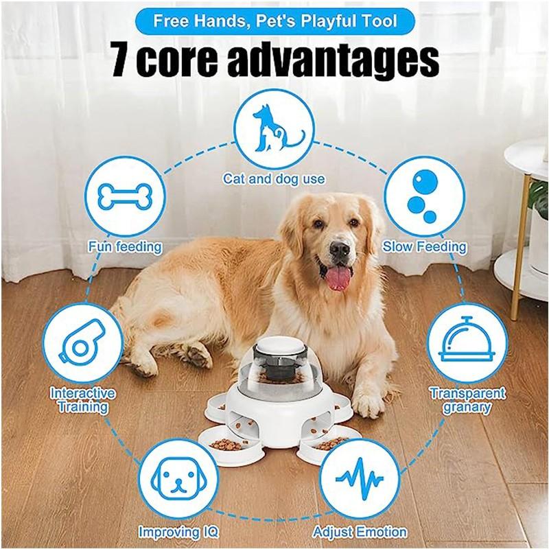 KFX-5072317 Automatic Pet Feeder Dispenser for Dogs - Upgrade Options Available