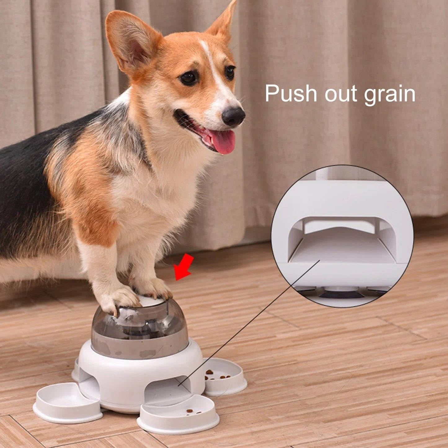 KFX-5072317 Automatic Pet Feeder Dispenser for Dogs - Upgrade Options Available
