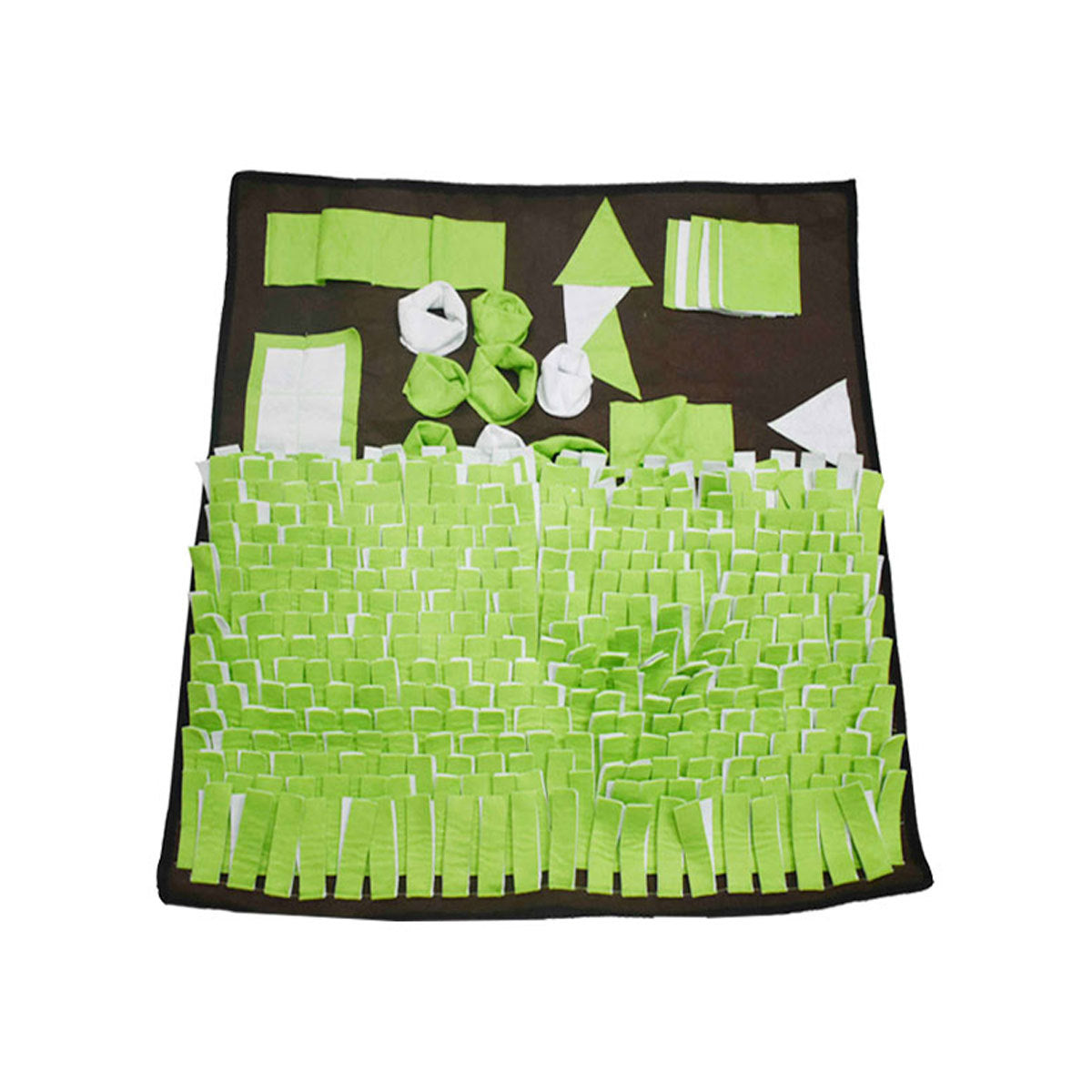 KFX-5075133 Dog Sniffing Pad - Soft Cloth, Multiple Sizes (30x40cm to 80x80cm) for Enrichment Activities