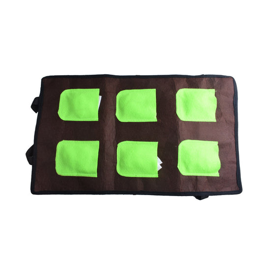 KFX-5075133 Dog Sniffing Pad - Soft Cloth, Multiple Sizes (30x40cm to 80x80cm) for Enrichment Activities