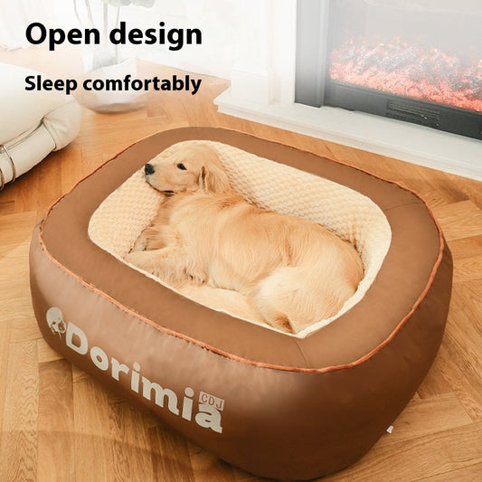 KFX-5078333 Winter Warm Removable and Washable Printed Dog Kennel for Various Sizes