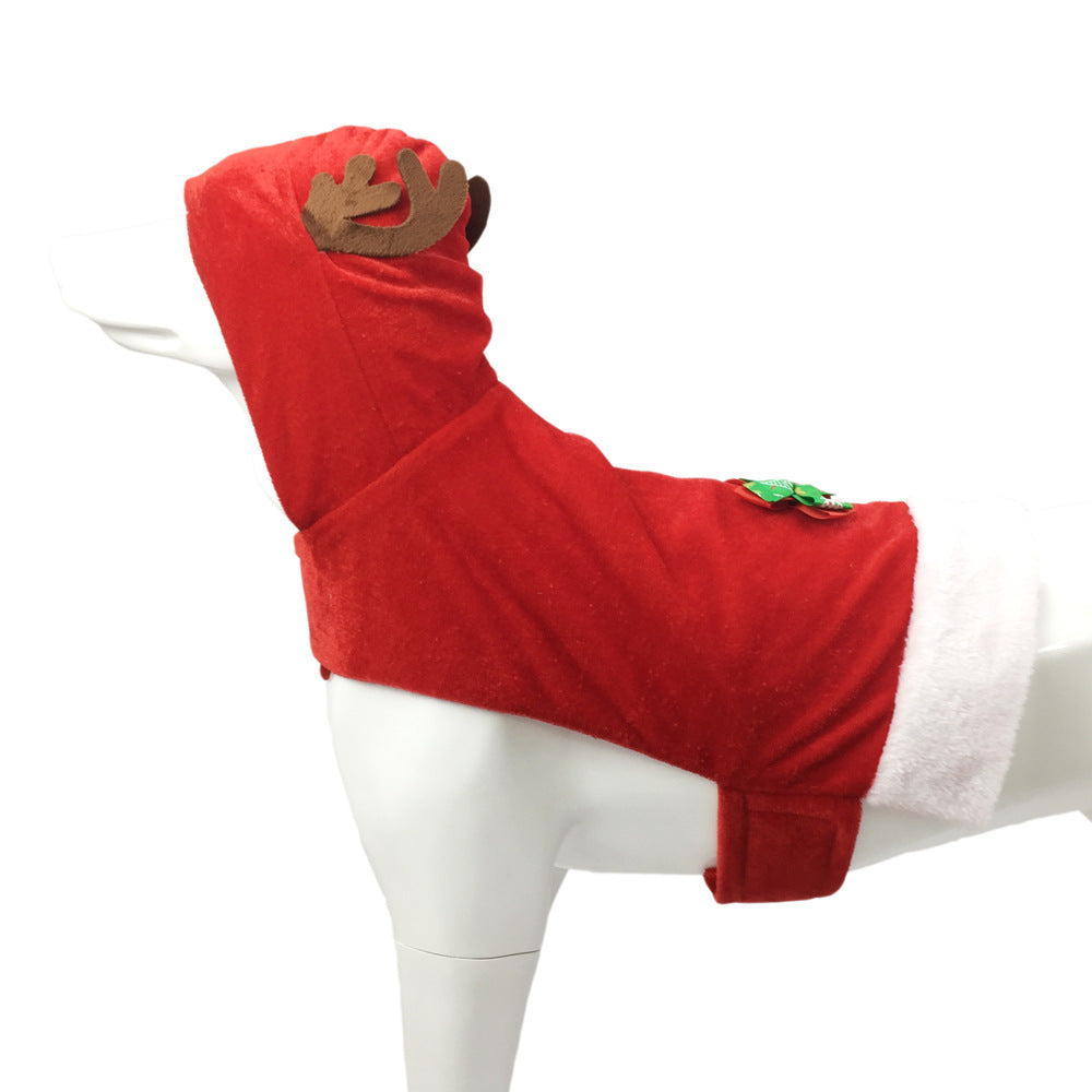 KFX-5079357 Reversible Reflective Winter Dog Jacket - Windproof and Cozy Cold Weather Vest for Small to XXL Dogs