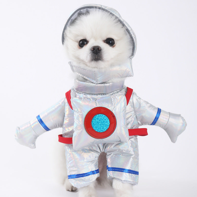 KFX-5084605 Creative Halloween Dog Costume - Funny Transformation Outfit for Pets in Various Sizes