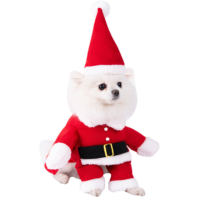 KFX-5084605 Creative Halloween Dog Costume - Funny Transformation Outfit for Pets in Various Sizes