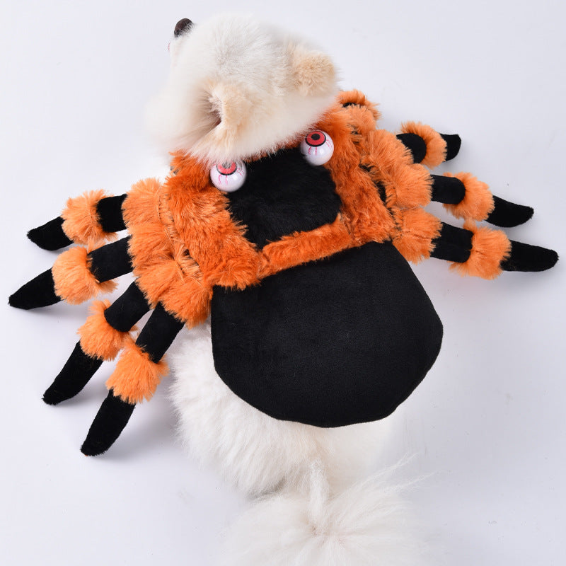 KFX-5084605 Creative Halloween Dog Costume - Funny Transformation Outfit for Pets in Various Sizes