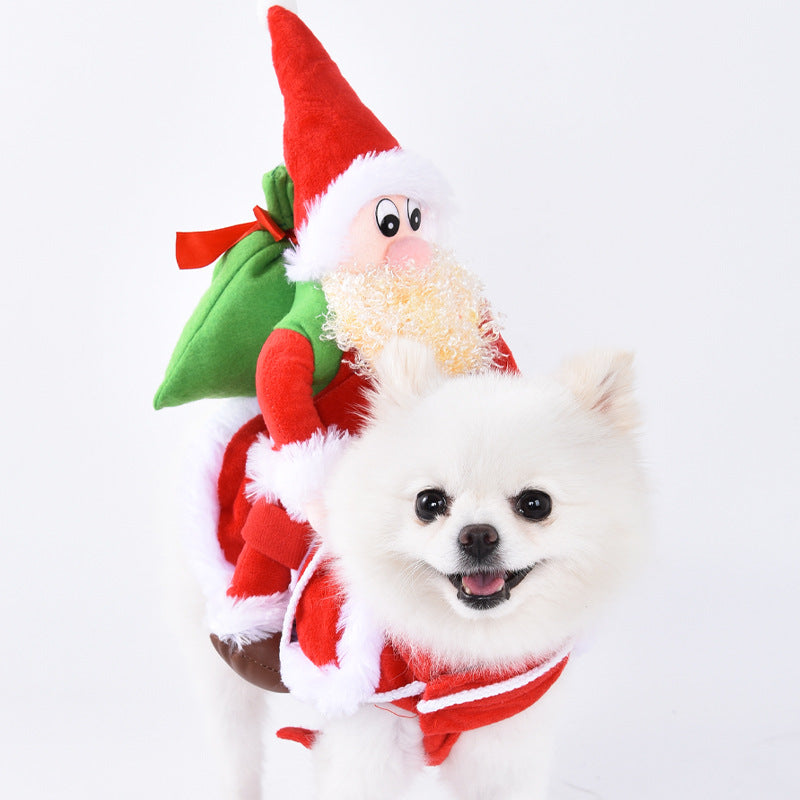 KFX-5084605 Creative Halloween Dog Costume - Funny Transformation Outfit for Pets in Various Sizes
