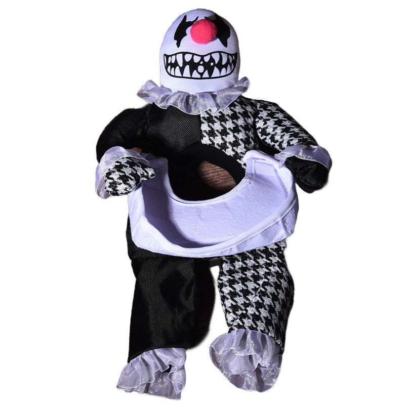 KFX-5084605 Creative Halloween Dog Costume - Funny Transformation Outfit for Pets in Various Sizes