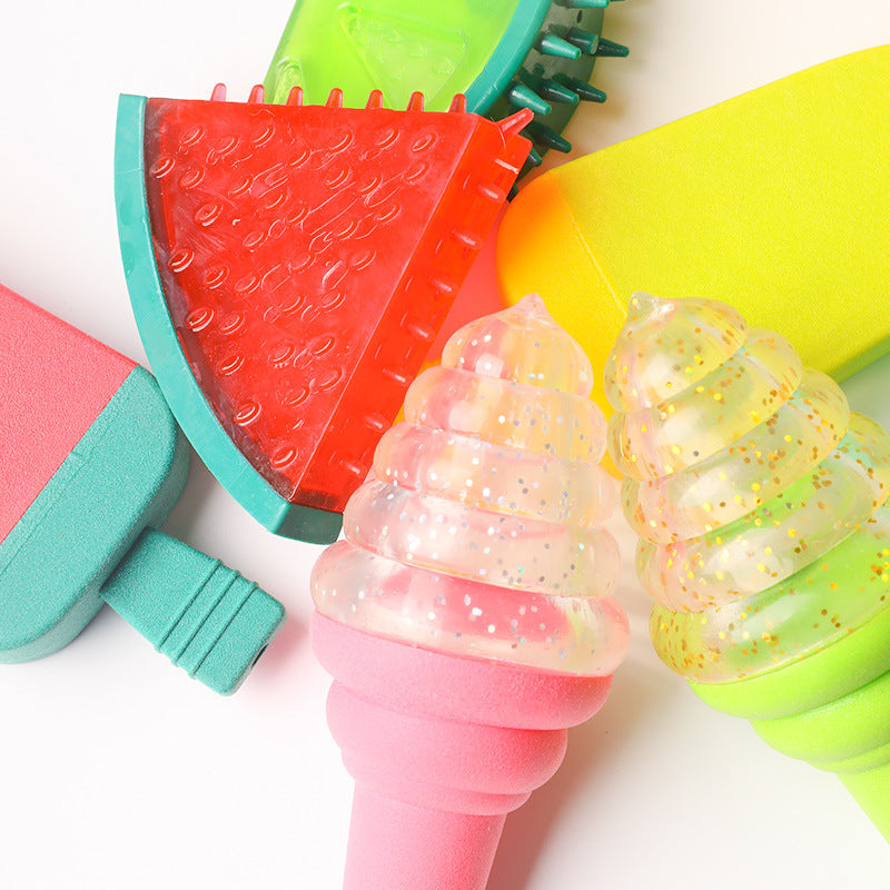 KFX-5084861 Summer Fruit Frozen Dog Chew Toy - Variety of Flavors in Vibrant Colors