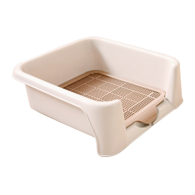 KFX-5091261 Automatic Large Dog Toilet Bedpan - Anti-Stepping Personal Toilet Supplies in Various Colors