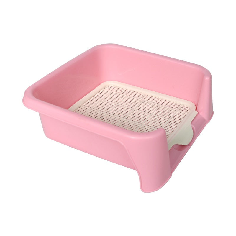 KFX-5091261 Automatic Large Dog Toilet Bedpan - Anti-Stepping Personal Toilet Supplies in Various Colors