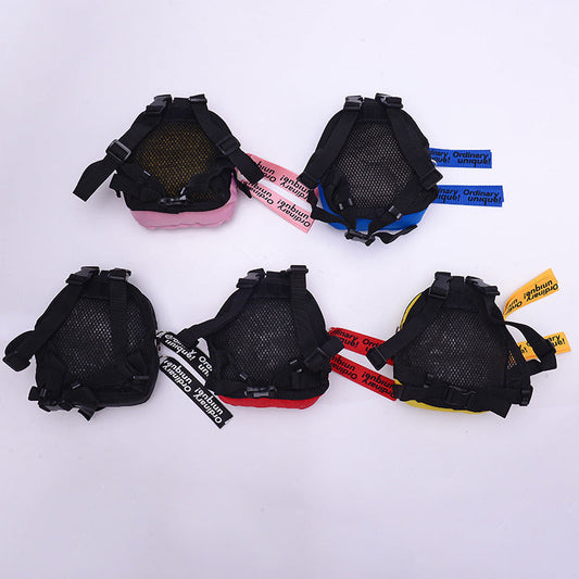 KFX-5092029 Casual Cotton Canvas Dog Backpack for Outdoor Adventures - Available in Multiple Colors