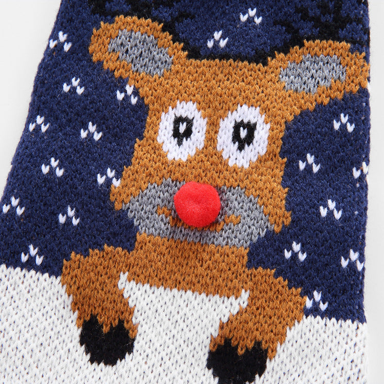 KFX-5093565 Fashion Printed Dog Sweater - Warm and Stylish Pet Apparel in Multiple Sizes