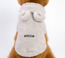 KFX-5093949 Cartoon Warm Clothes for Small Dogs - Double-Sided Velvet, Available in S to 2XL