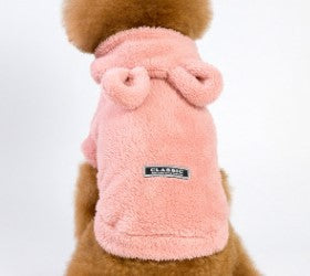 KFX-5093949 Cartoon Warm Clothes for Small Dogs - Double-Sided Velvet, Available in S to 2XL