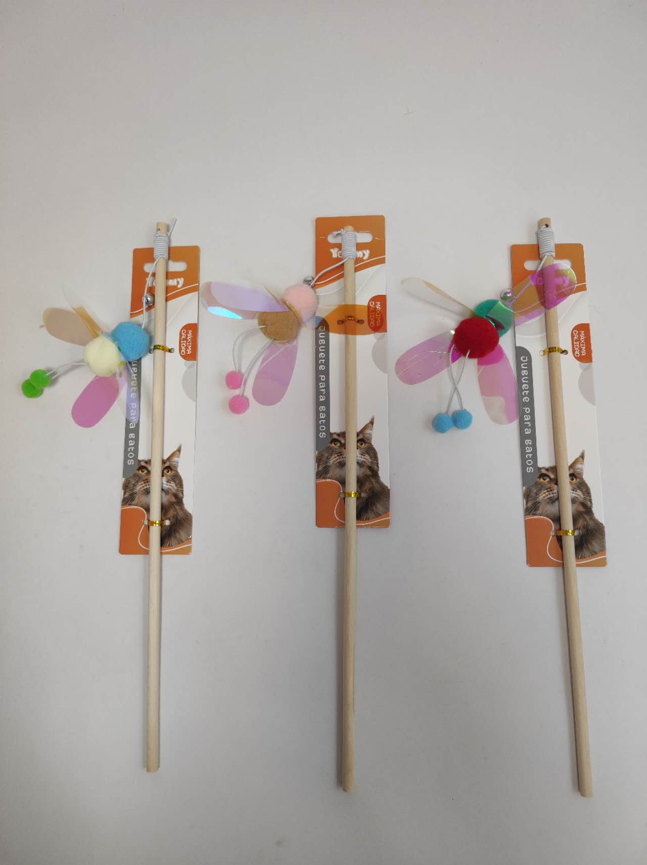 KFX-5096381 Funny Cat Stick Toy for Interactive Play and Entertainment