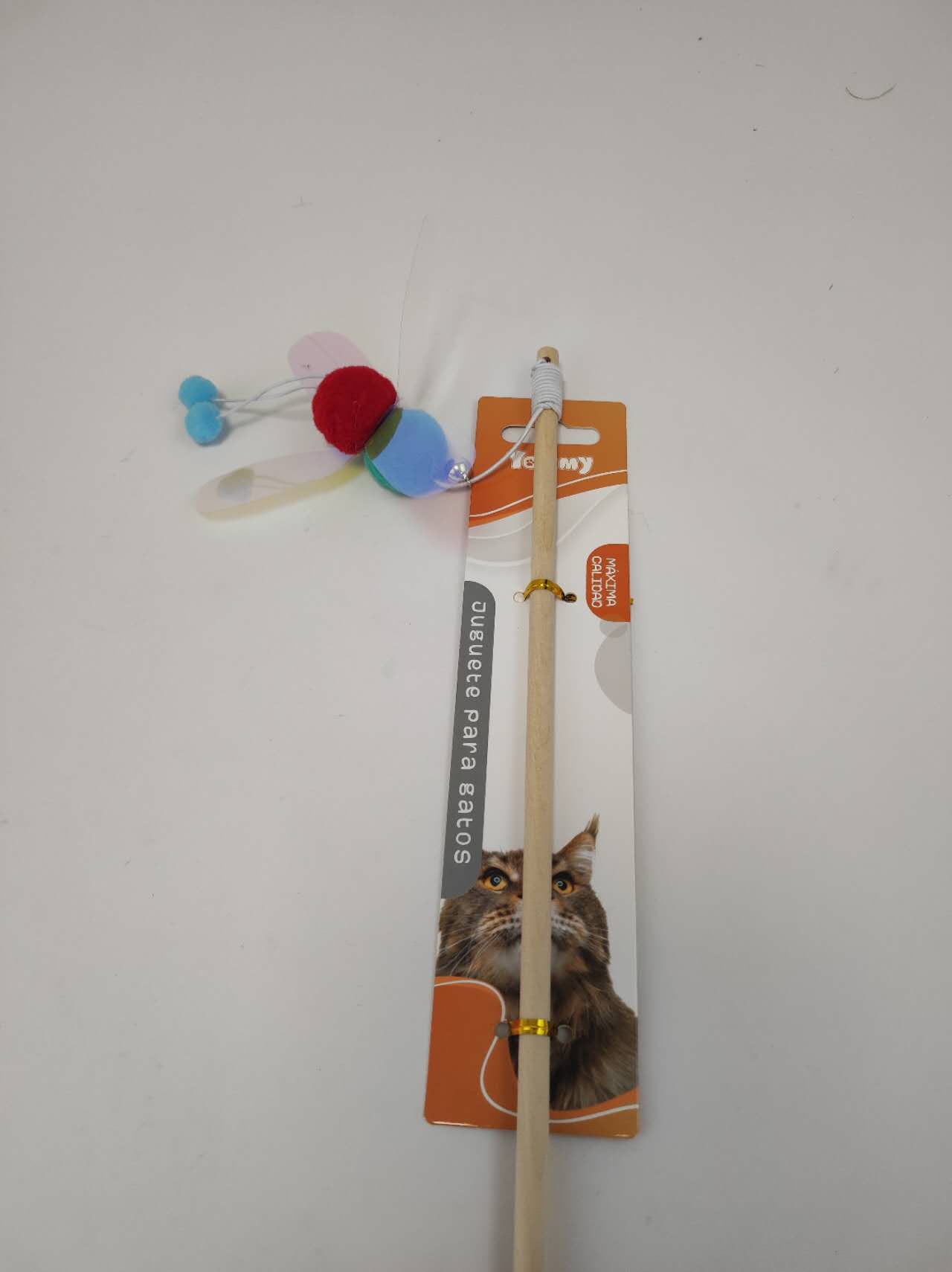 KFX-5096381 Funny Cat Stick Toy for Interactive Play and Entertainment