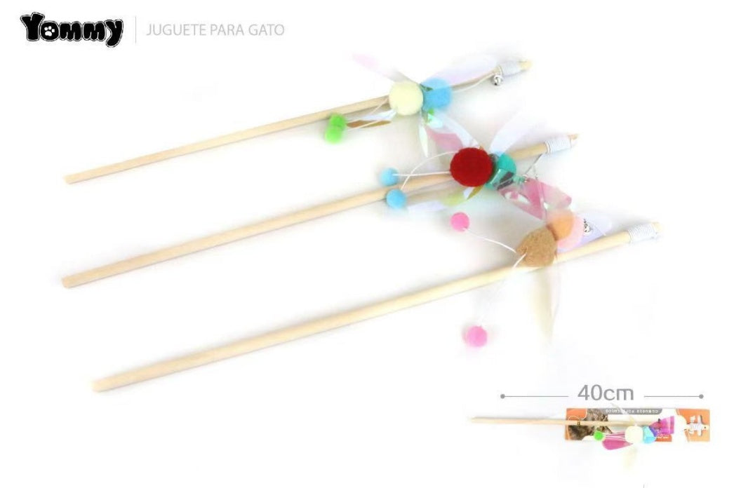 KFX-5096381 Funny Cat Stick Toy for Interactive Play and Entertainment