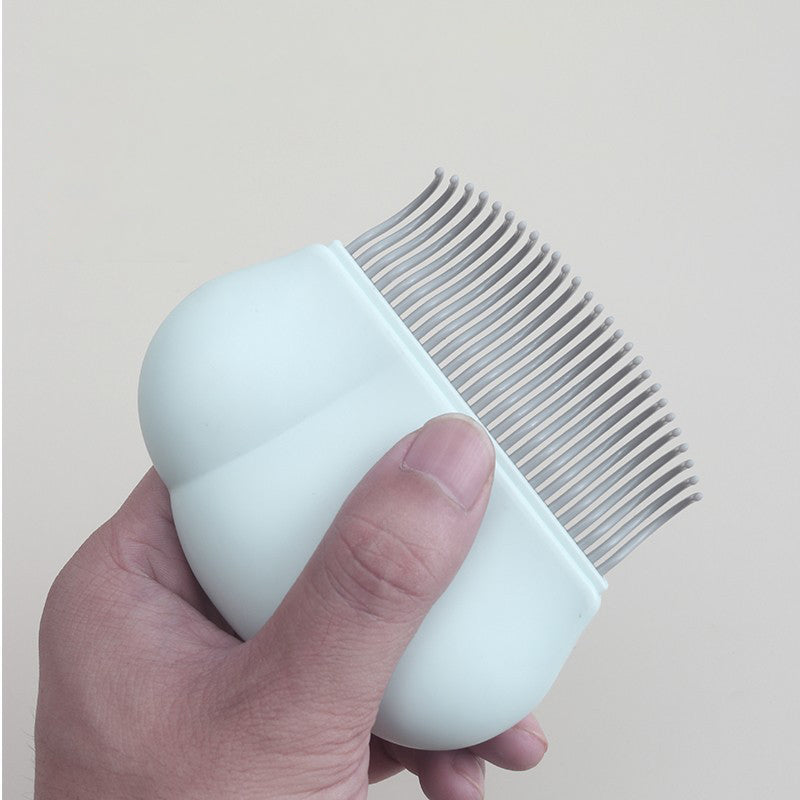 KFX-5098813 De-Shedding Brush for Cats, Dogs, Puppies, and Bunnies – Effective Grooming Tool for Long and Short Hair