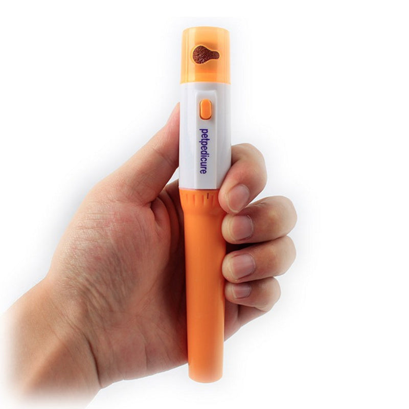 KFX-5099325 Electric Pet Nail Grinder for Cats and Dogs - Safe, Painless Nail Trimming Tool