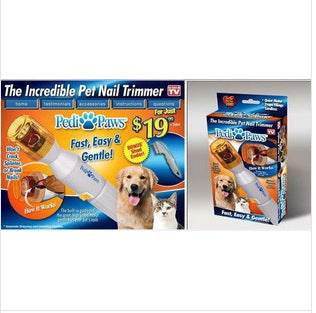 KFX-5099325 Electric Pet Nail Grinder for Cats and Dogs - Safe, Painless Nail Trimming Tool