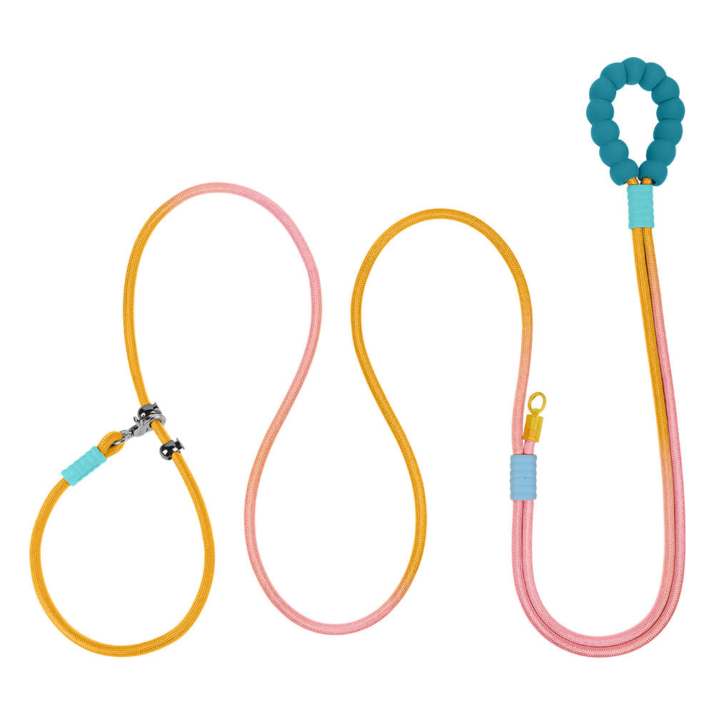 KFX-5101117 Crossbody Pet Harness with Safety Rope and Waste Bag Holder in Multiple Colors