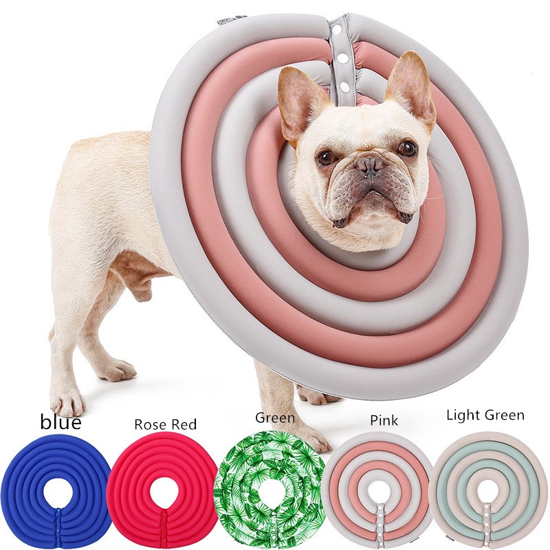KFX-5103293 Lightweight Elizabethan Protective Cover for Cats and Dogs - Anti-Bite, Anti-Licking, Grooming Collar