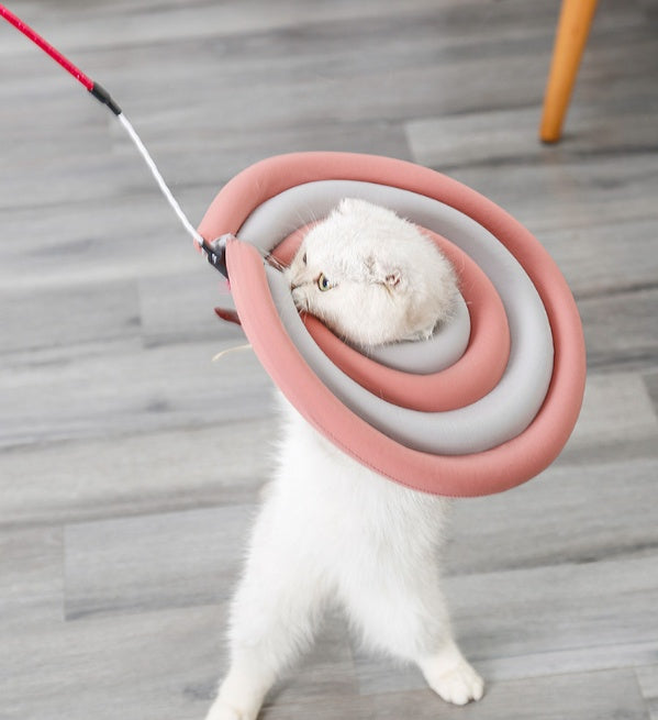 KFX-5103293 Lightweight Elizabethan Protective Cover for Cats and Dogs - Anti-Bite, Anti-Licking, Grooming Collar