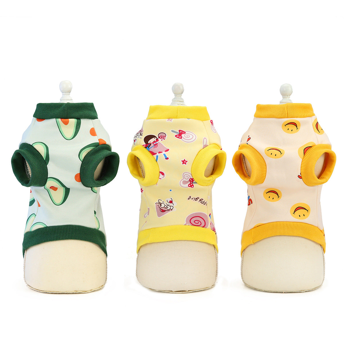 KFX-5103677 Cozy Cotton Cat Clothes for Autumn and Winter in Fun Designs