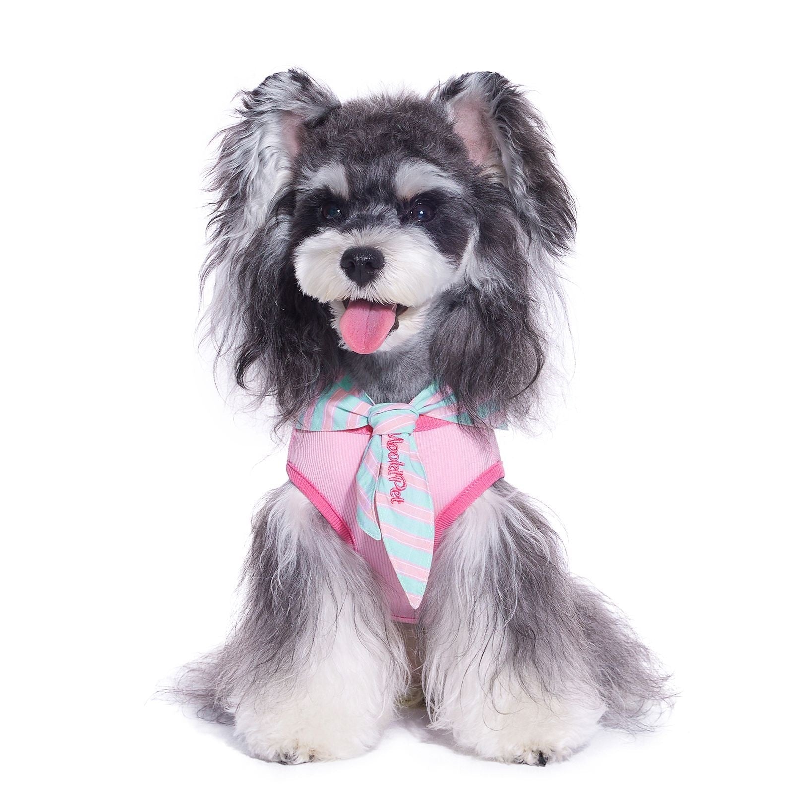 KFX-5105853 Cozy Pink Cloak Scarf Vest for Pets - Multiple Sizes Available