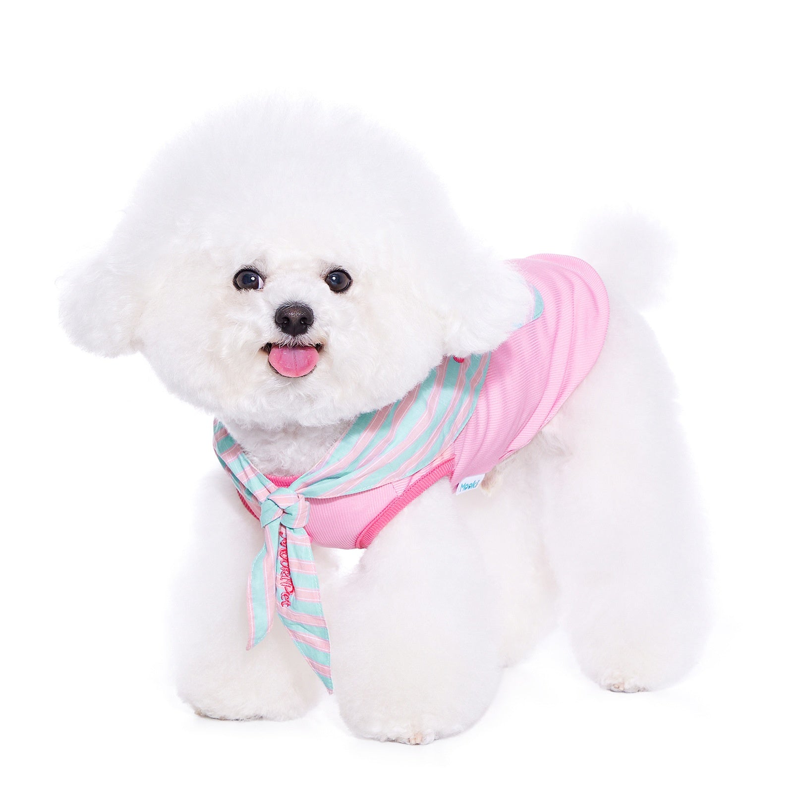 KFX-5105853 Cozy Pink Cloak Scarf Vest for Pets - Multiple Sizes Available