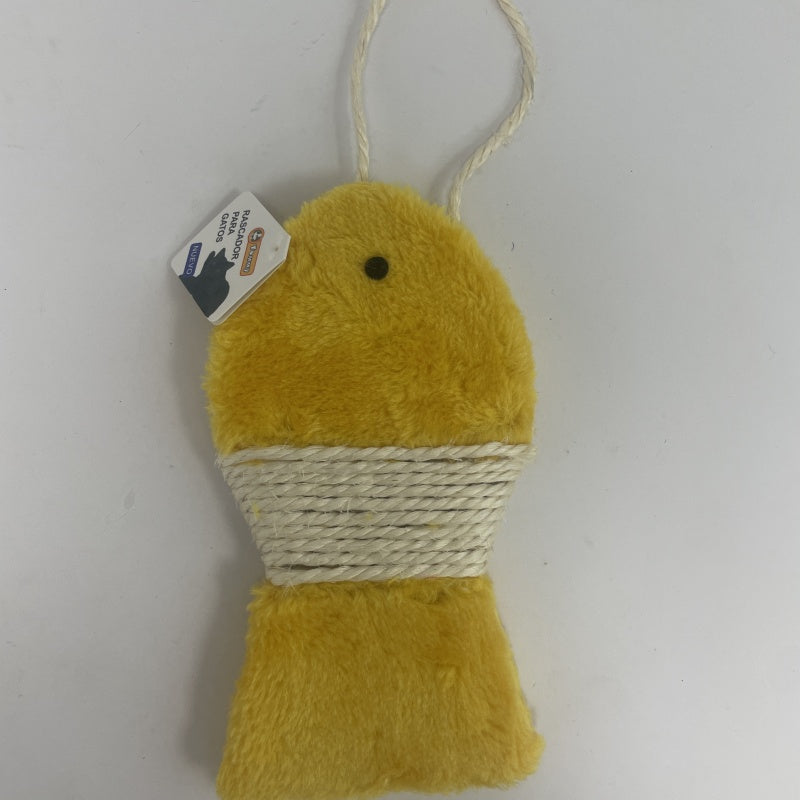 KFX-5107261 Fish-Shaped Cat Scratching Post for Playful Kittens and Cats
