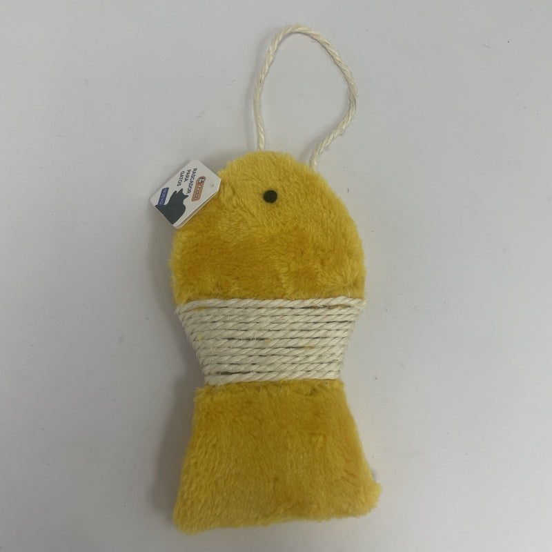 KFX-5107261 Fish-Shaped Cat Scratching Post for Playful Kittens and Cats