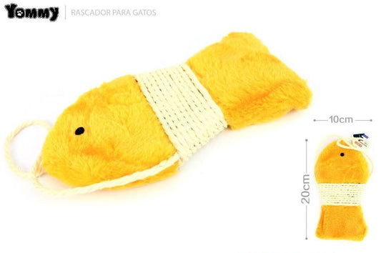 KFX-5107261 Fish-Shaped Cat Scratching Post for Playful Kittens and Cats