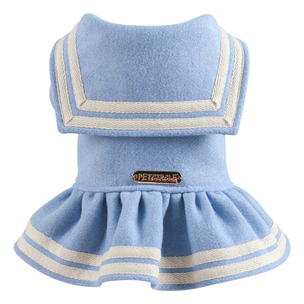 KFX-5109437 Reversible Warm and Cold Proof Pet Skirt in Pink and Blue