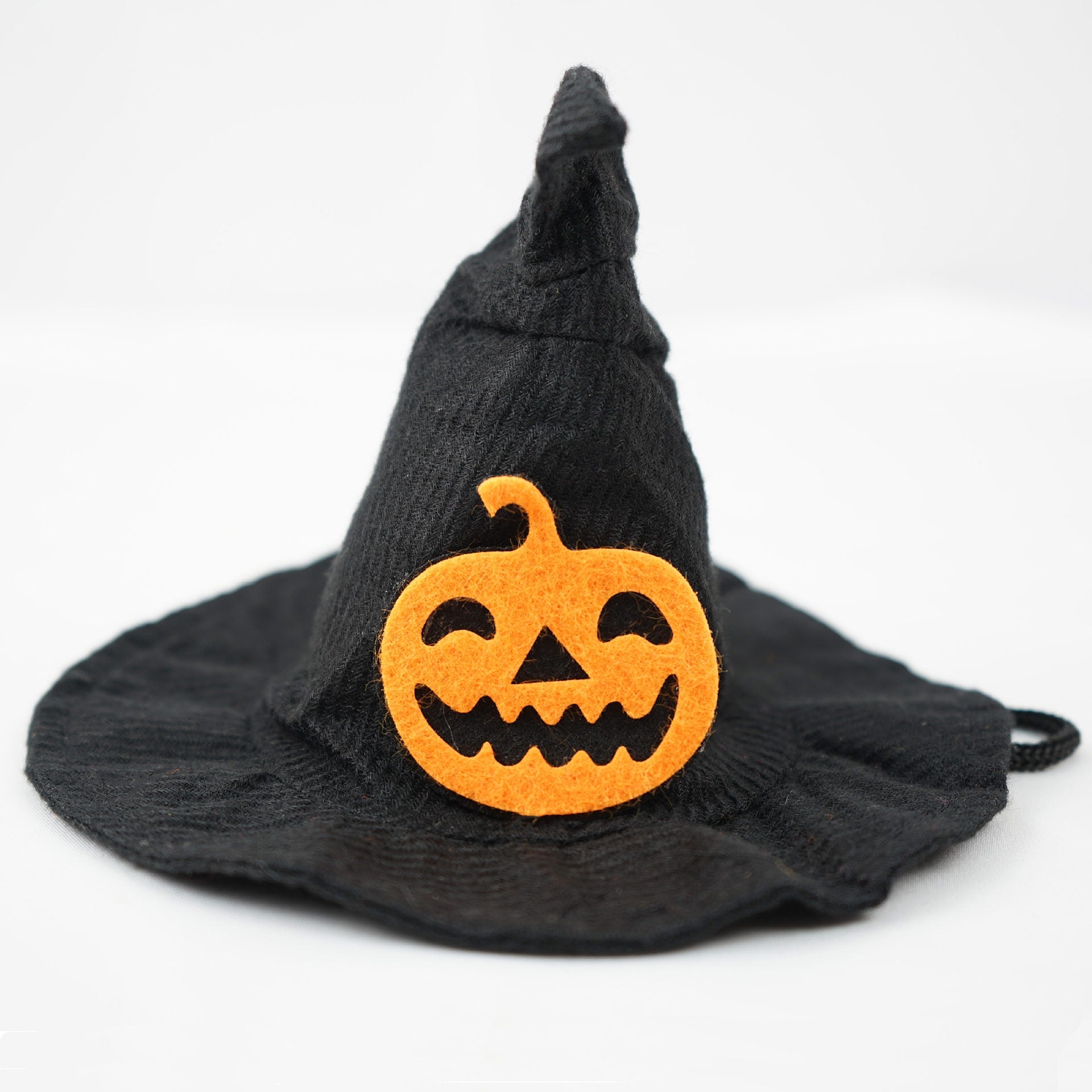 KFX-5111229 Creative Halloween Pet Hat - Transforming Styles in Black Pumpkin & Bat Designs