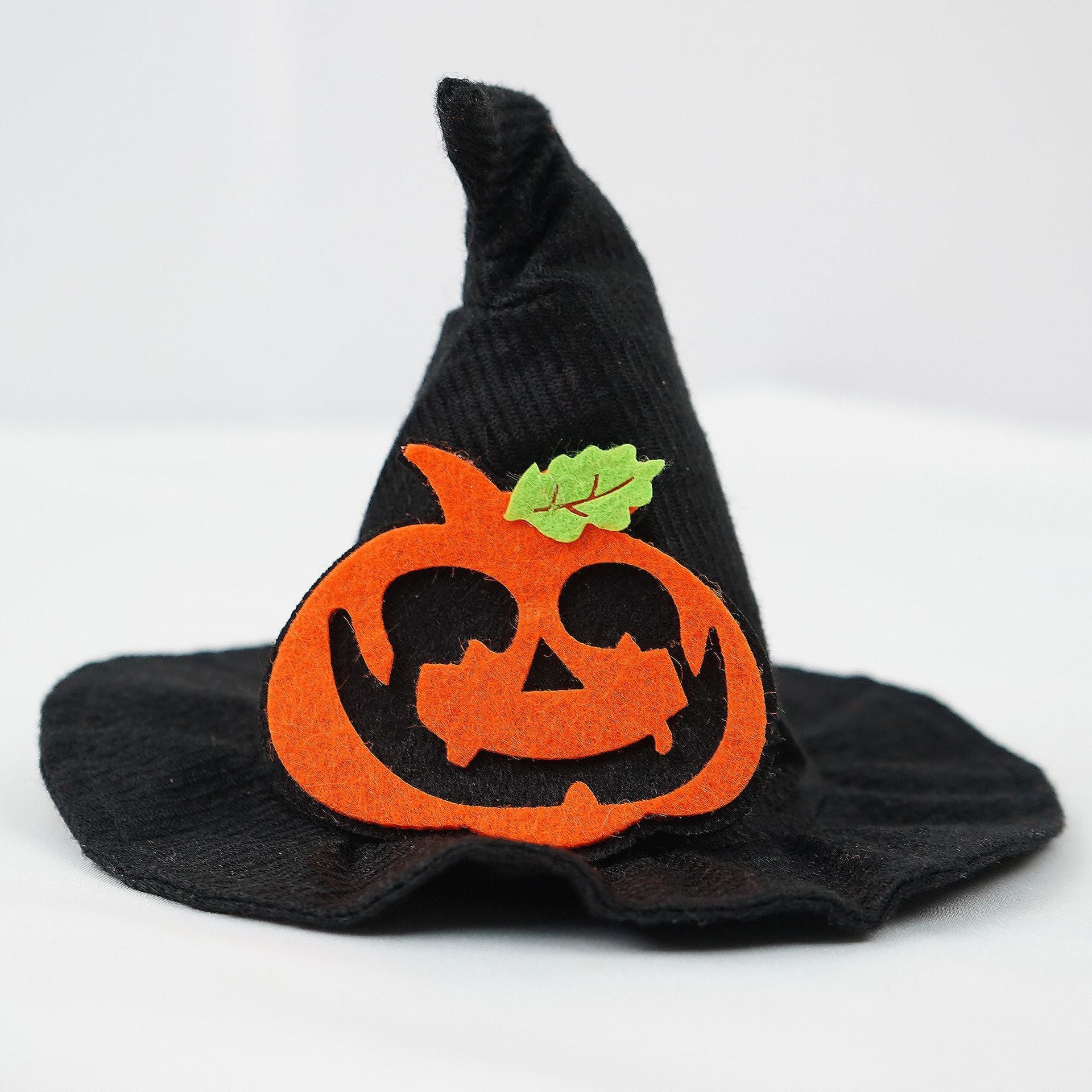 KFX-5111229 Creative Halloween Pet Hat - Transforming Styles in Black Pumpkin & Bat Designs