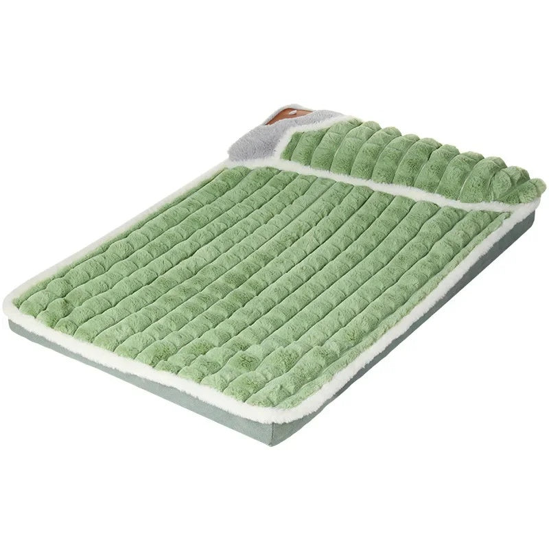 KFX-5114301 Cozy Detachable Dog Bed Mat for Large Dogs - Washable, Ideal for Autumn and Winter