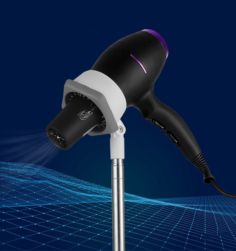 KFX-5114685 Adjustable Pet Hair Dryer Stand with 180-Degree Rotation and Water-Filled Base