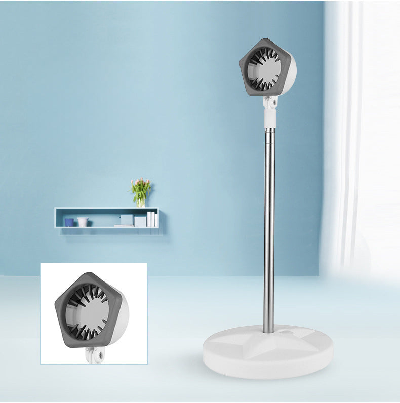 KFX-5114685 Adjustable Pet Hair Dryer Stand with 180-Degree Rotation and Water-Filled Base